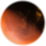 mars blurred
